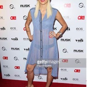 Wesc Sheer dress collared button down dress